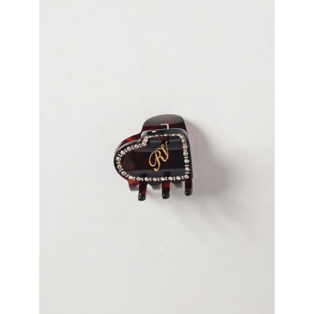 Roger Vivier Women Acetate Hair Clip With Set Rhinestones Roger Vivier